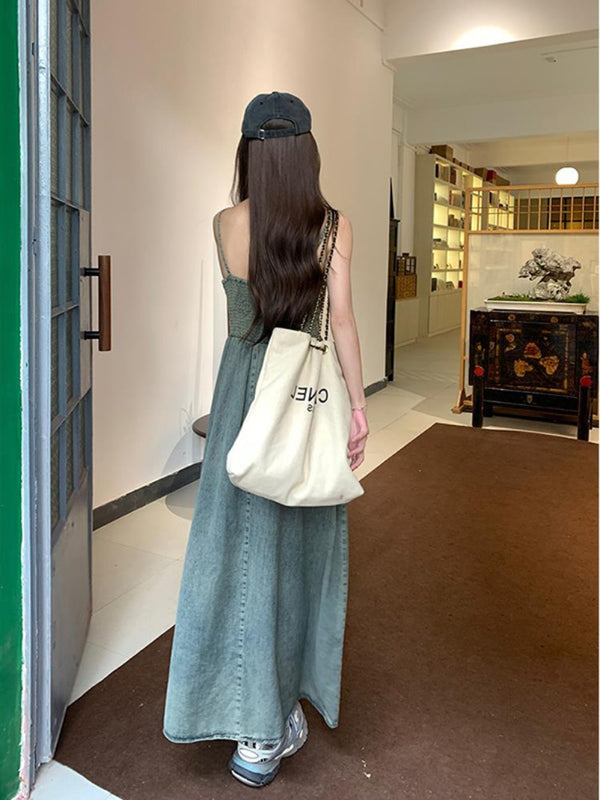 Denim Camisole Dress KF83904