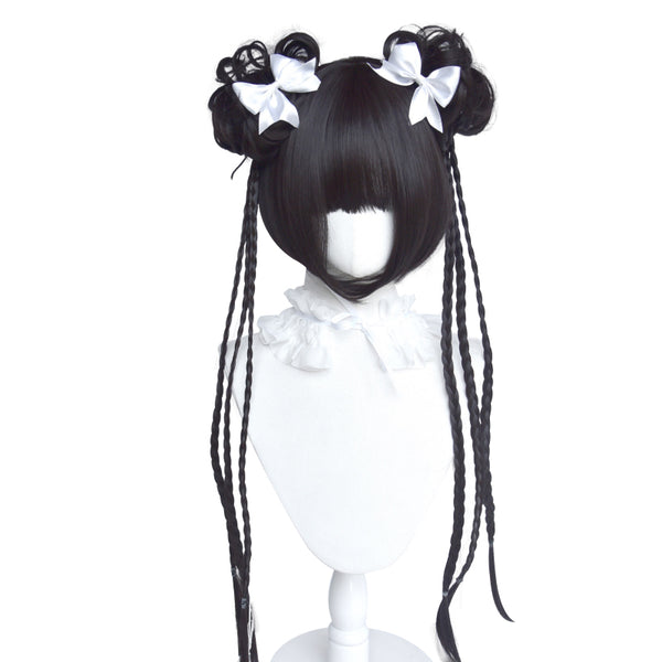 CUTE DOUBLE PONYTAIL WIG KF83728