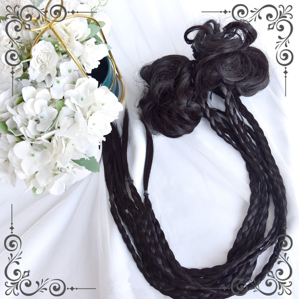 CUTE DOUBLE PONYTAIL WIG KF83728