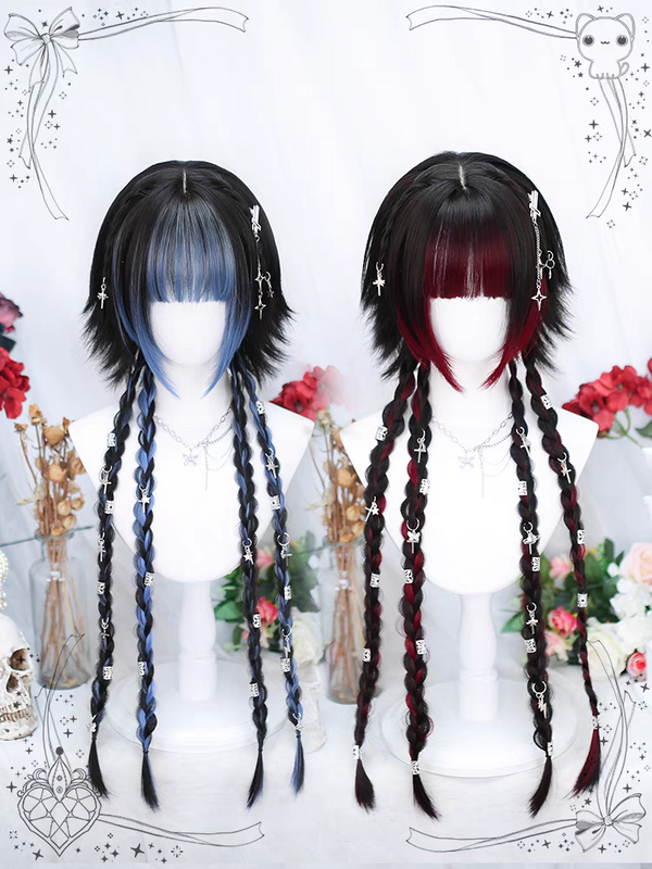 y2k Yabi highlighted wig  KF11288