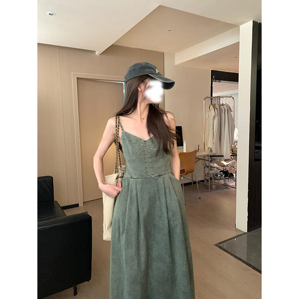 Denim Camisole Dress KF83904
