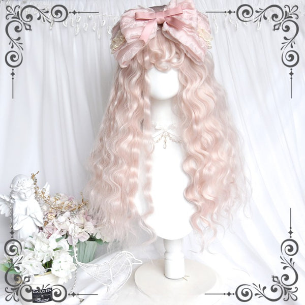 pink wool roll  KF11057