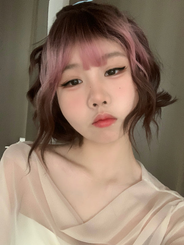 Lolita short curly wig  KF70123