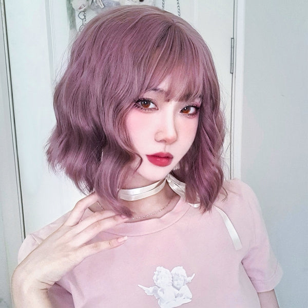 pink wool roll KF11087