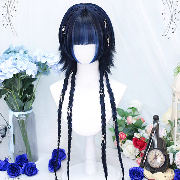 y2k Yabi highlighted wig  KF11288