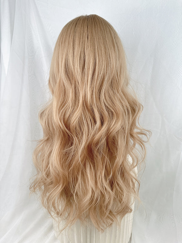 Sweet orange wig KF11104