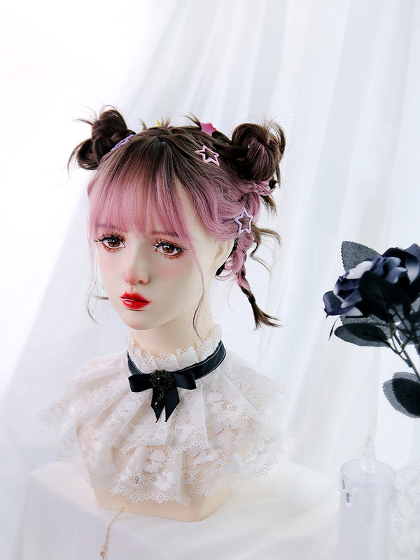 Lolita short curly wig  KF70123