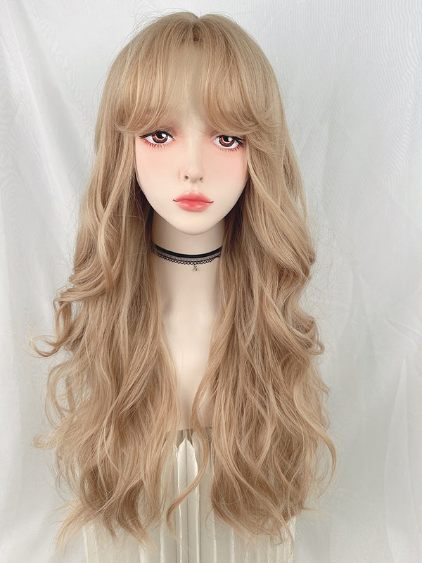 Sweet orange wig KF11104