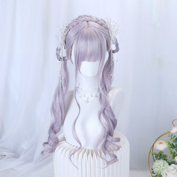 Taro purple wig KF11040