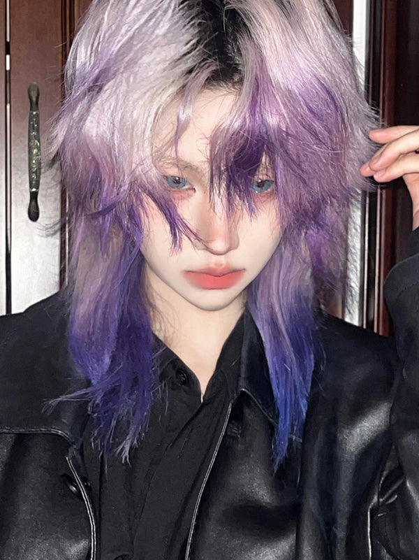 cos purple wig KF11195