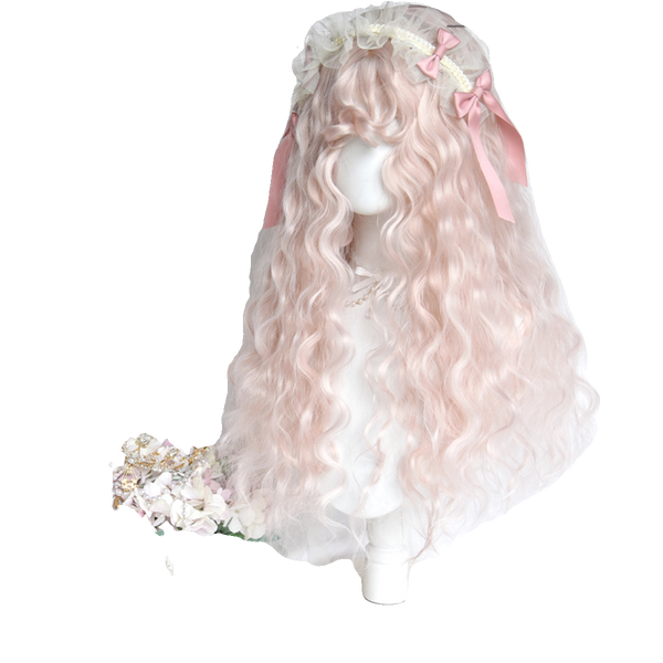 pink wool roll  KF11057