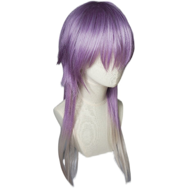purple gray wig KF11039