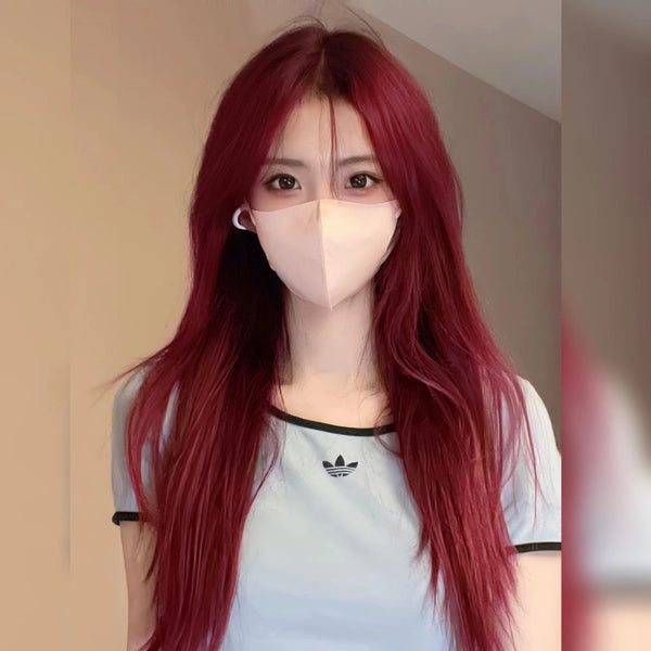 MULTI-COLOR LONG HAIR WIG KF83767