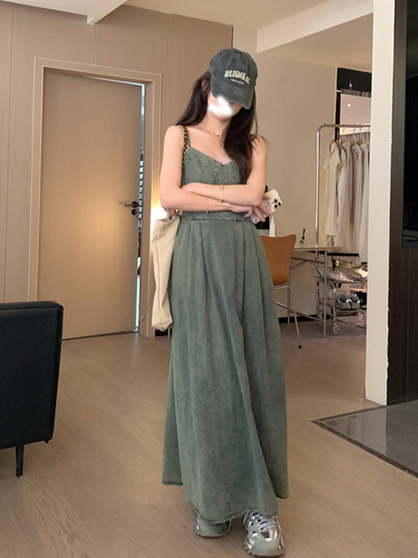 Denim Camisole Dress KF83904