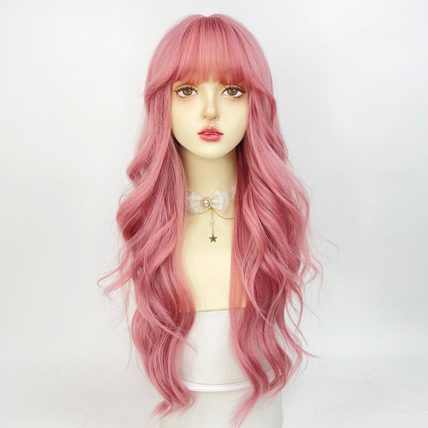 lolita long curly wig   KF25006