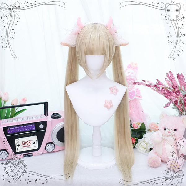 Cute Double Ponytail Wig  KF11110