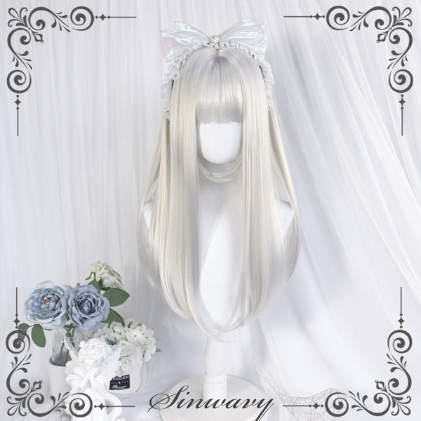 WHITE LOLITA WIG  KF83473
