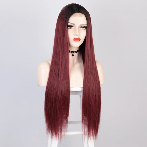 MULTICOLOR LONG STRAIGHT WIG KF82139