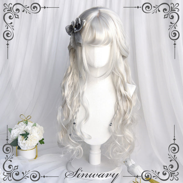WHITE LOLITA WIG  KF83473