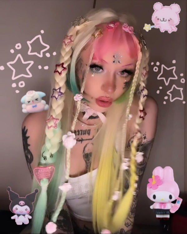 lolita gradient wig  KF83278