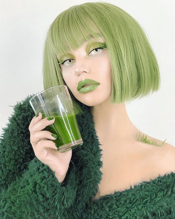 Short straight wig KF9215
