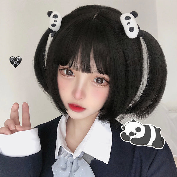 Lolita short straight hair   KF82850