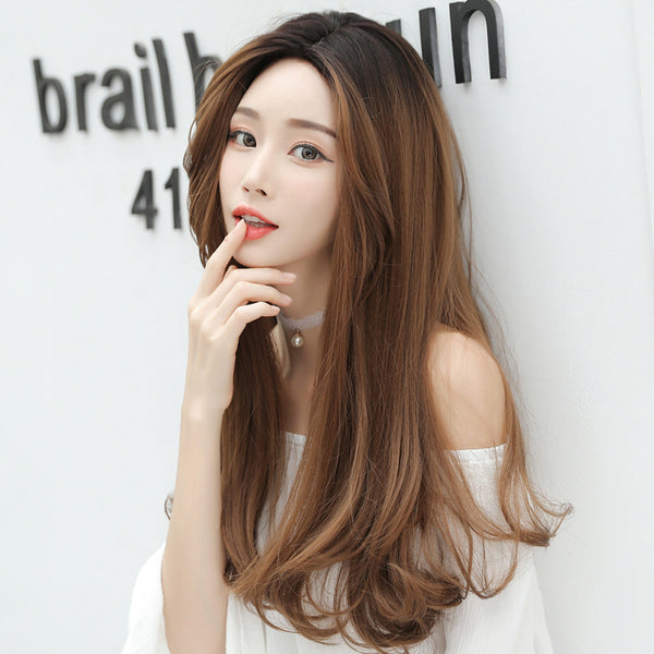 Fashion wave curls wig  KF82516