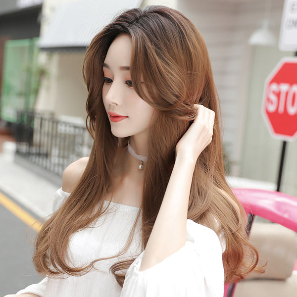 Fashion wave curls wig  KF82516