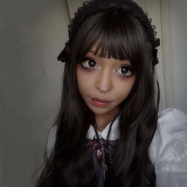 CUTE BIG WAVE LONG ROLL WIG KF40382 main image 1