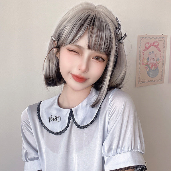 Lolita layer dye short hair KF82839