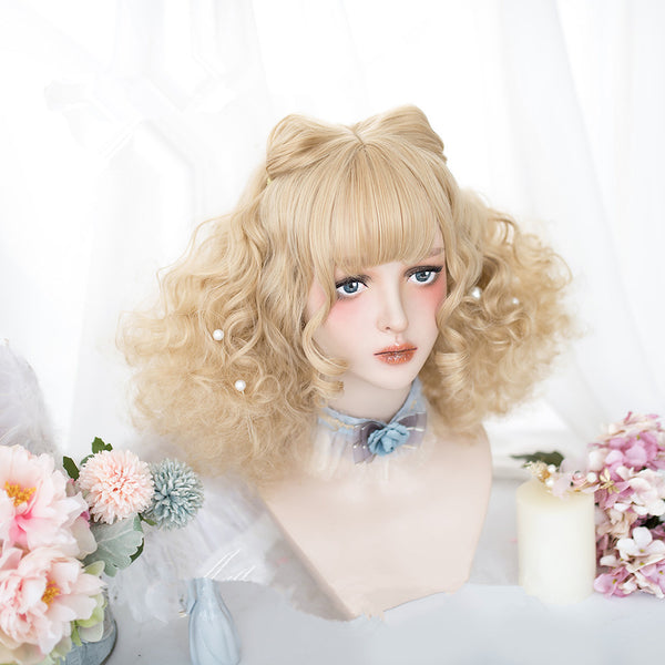 Doll roll wig KF9232