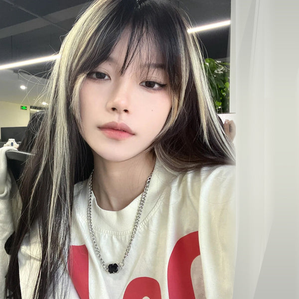 Harajuku gradient color wig  KF82321