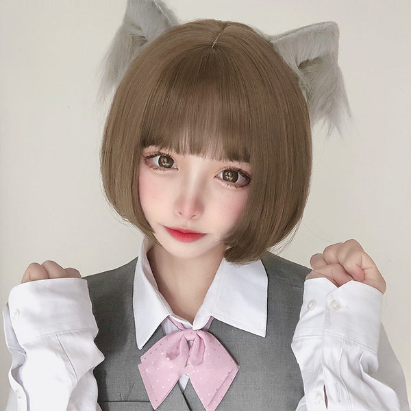 Lolita short straight hair   KF82850