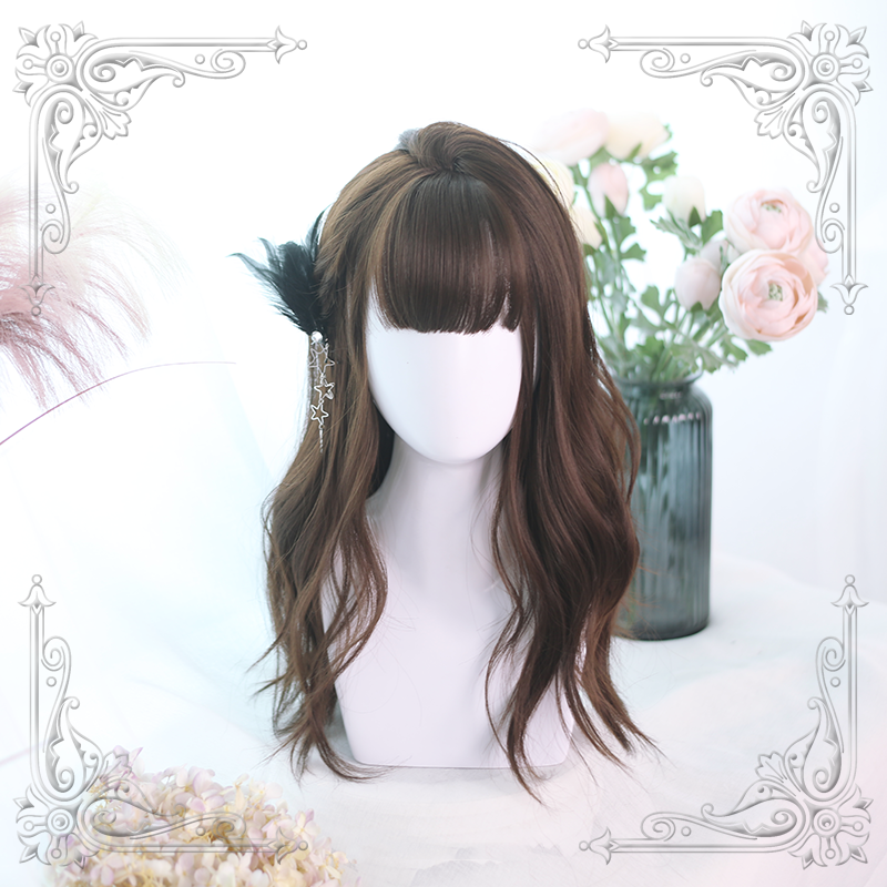 Review for Macaron pink blue gradient wig yv30276 main image 0