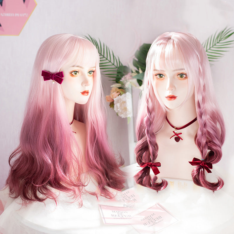 Purple gradient wig KF82103