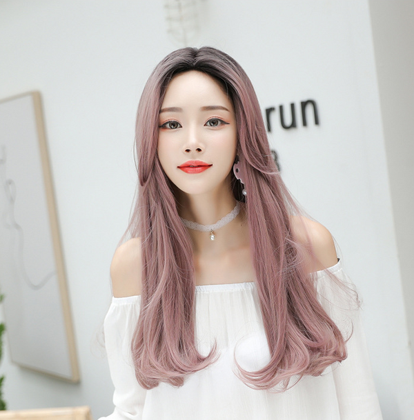 Fashion wave curls wig  KF82516