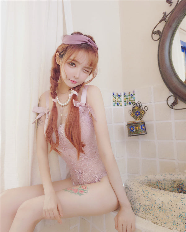 Sexy Lace Dress Vest KF30222