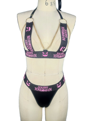 Dark skull underwear set  KF70561