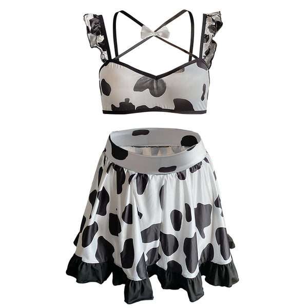 Super Cute Cow Maid Outfit KF11124