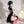 black cheongsam dress  KF83795