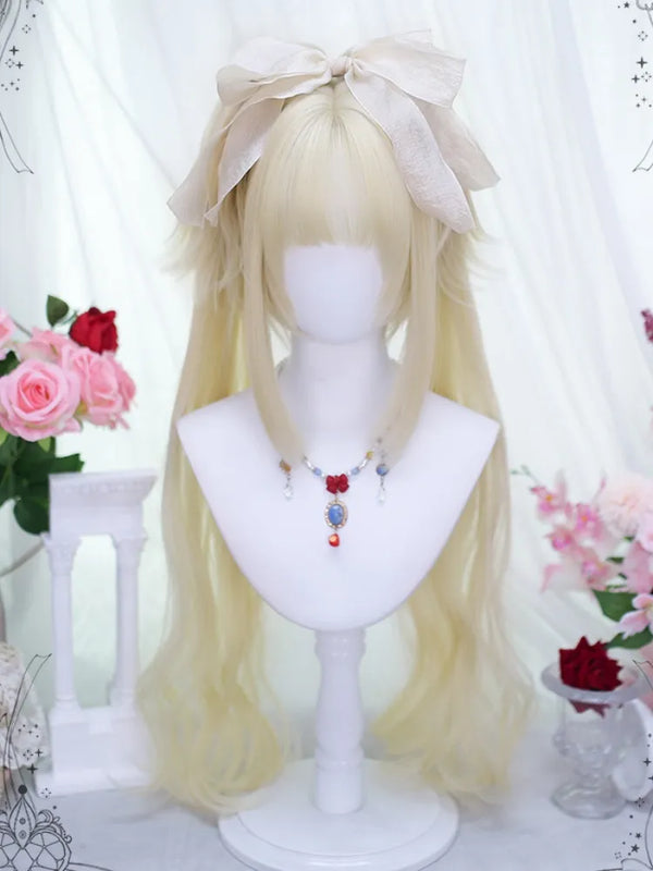 Golden lolita double ponytail  KF11293