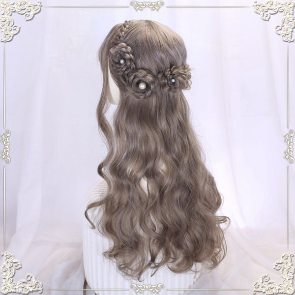 lolita gray wig  KF11050