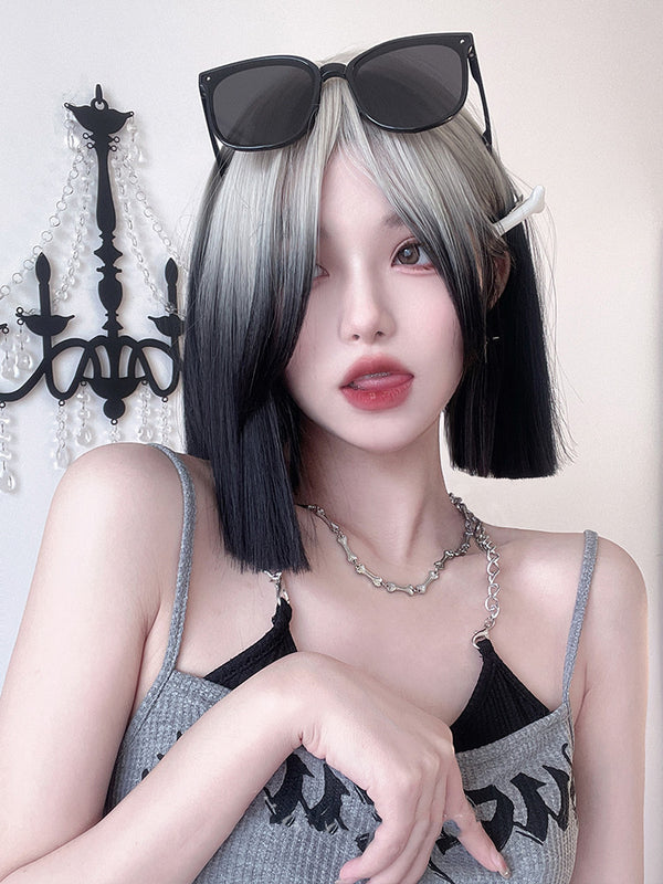 lolita gradient short wig  KF70129