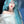Raspberry blue wig  KF11106