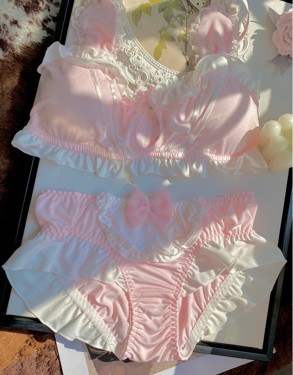 PINK MAID CUTE PANTIES KF90037