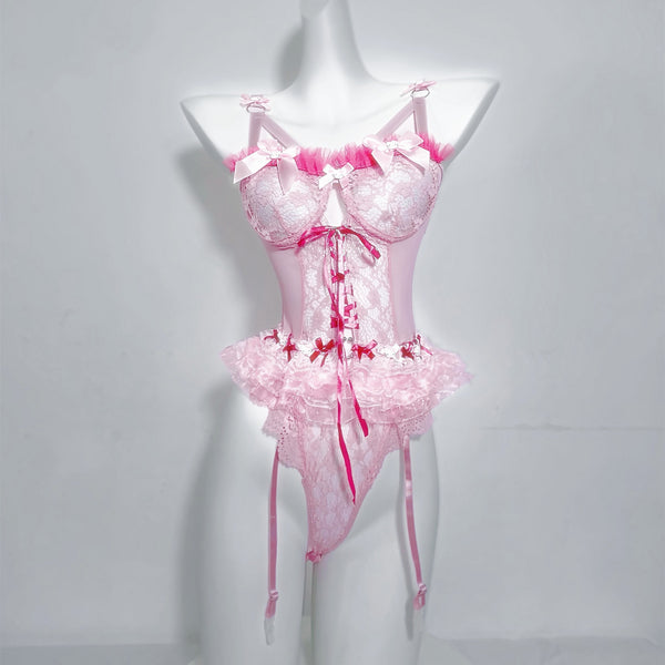 Pink Strap Dress  KF70488
