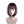 Brown black gradient blue wig  KF11086