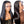 Comic black long straight wig KF11159