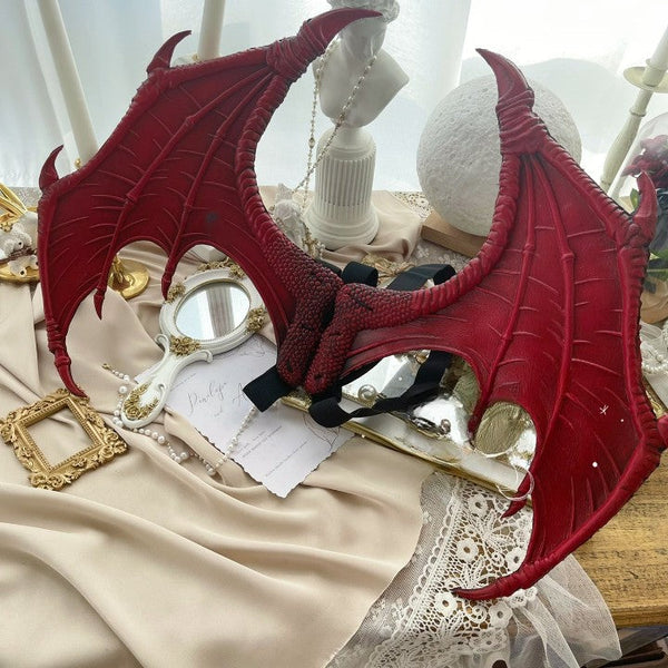Red leather suit  KF83431
