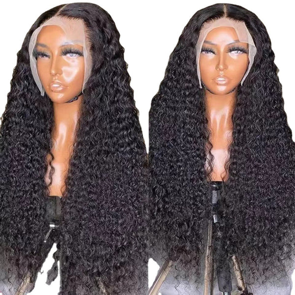 long black curly hair    KF11158